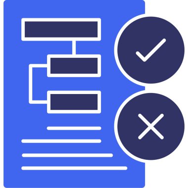 Belge. Web simgesi basit illüstrasyon