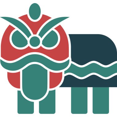 Kaktüs Simgesi, vektör illüstrasyonu