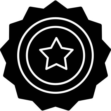 Yıldız. Web simgesi basit illüstrasyon