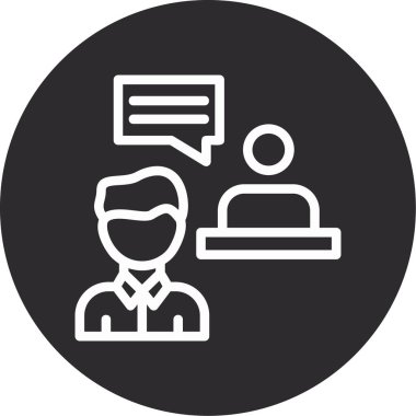 seo modern simgesinin vektör illüstrasyonu