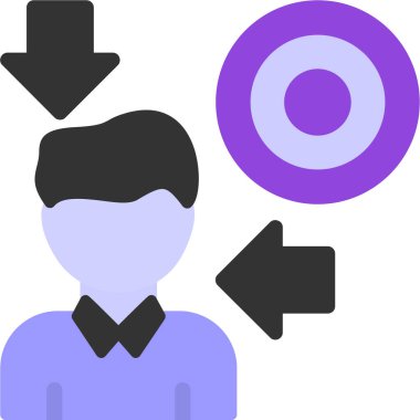 İş. Web simgesi basit illüstrasyon