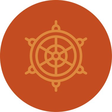 Modern simgenin vektör illüstrasyonu