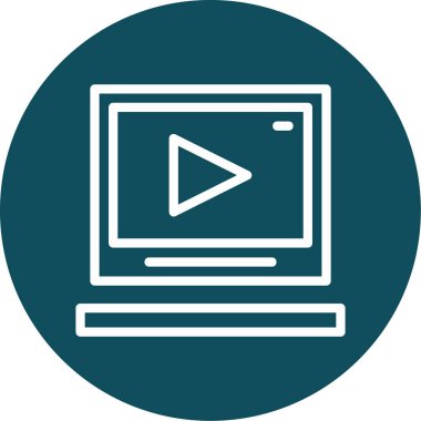 seo modern simgesinin vektör illüstrasyonu