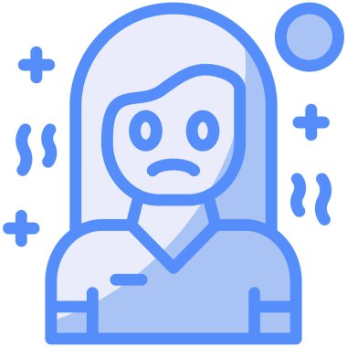 avatar. Web simgesi basit illüstrasyon