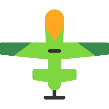 düzlem düz vektör simgesi