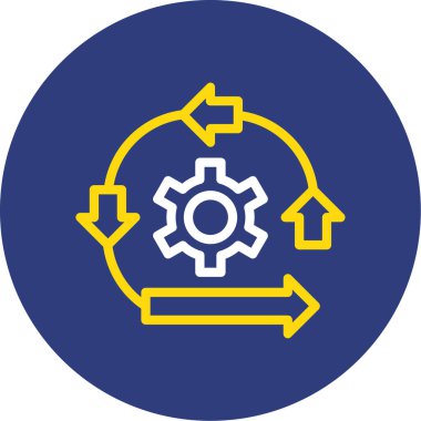 seo modern simgesinin vektör illüstrasyonu