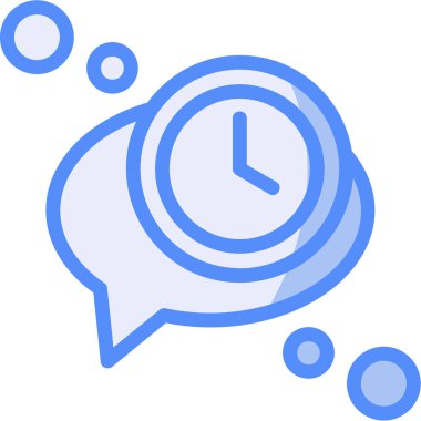 Mesaj var. Web simgesi basit illüstrasyon