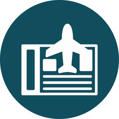 Uçak. Web simgesi basit illüstrasyon