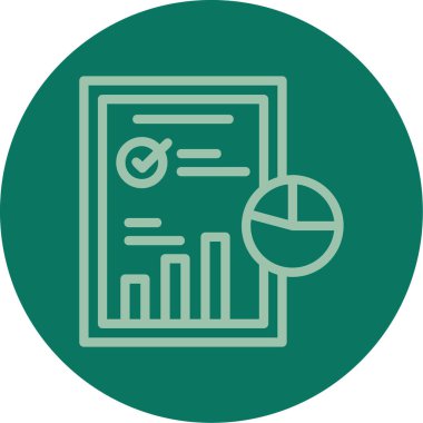 Grafikli bir çember çizelgesi