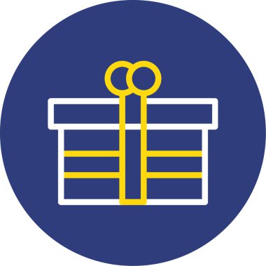 Boks yap. Web simgesi vektör illüstrasyonu