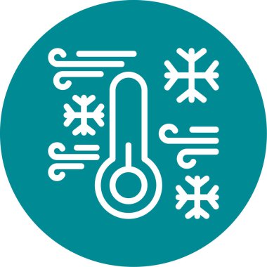 termometre simgesi, vektör illüstrasyonu