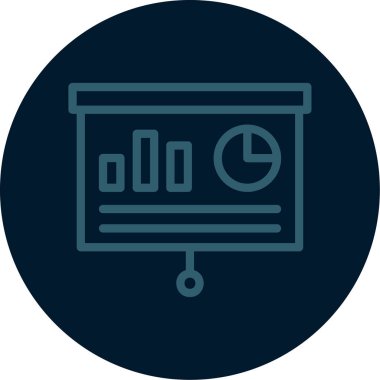 seo modern simgesinin vektör illüstrasyonu