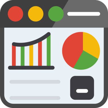 veri analiz vektörü simgesi