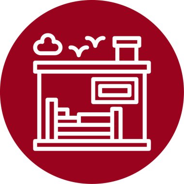 Gıda simgesinin vektör illüstrasyonu