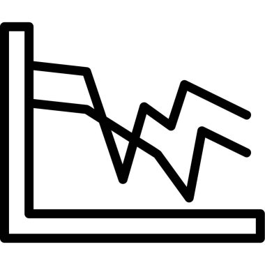 grafik ikonu vektör illüstrasyonu
