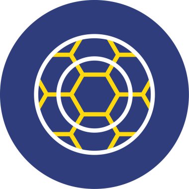 Futbolun vektör illüstrasyonu