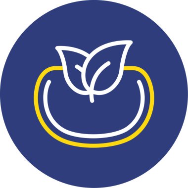 bitki simgesi vektör illüstrasyonu