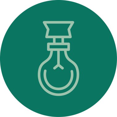 eşsiz fikir vektör çizgisi simgesi