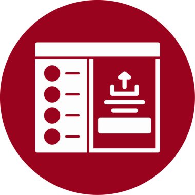 vektör sunucu illüstrasyonu