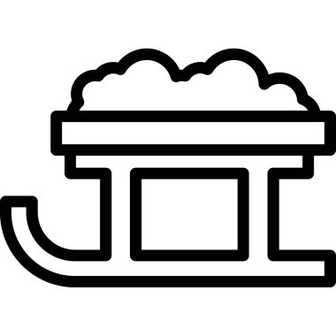 Yemek. Web simgesi basit illüstrasyon