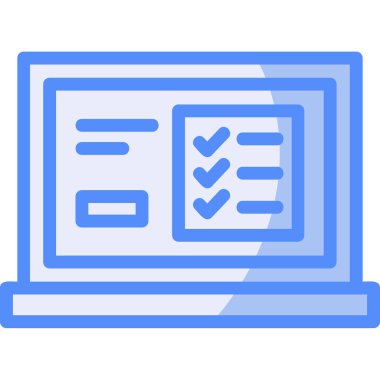 Pano. Web simgesi basit illüstrasyon