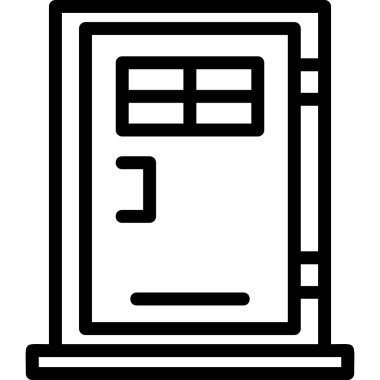 kitap web simgesi basit vektör illüstrasyonu