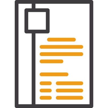 Pano simgesi. Web illüstrasyonu