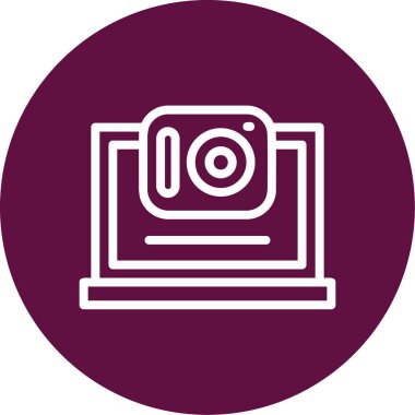 Kişisel proje ticari kullanımı için vektör simgesi