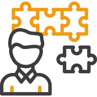 iş yönetimi vektör simgesi