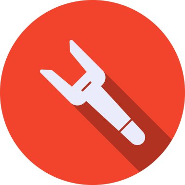 Tek bir tamir simgesinin vektör çizimi