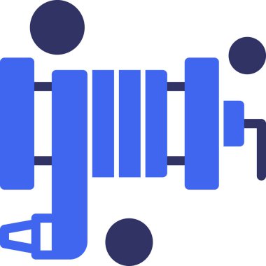 Dambıl simgesini ana hatları doldurulmuş olarak çalıştır