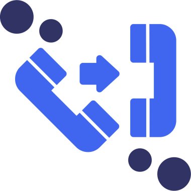 telefon simgesi, vektör illüstrasyonu basit tasarım