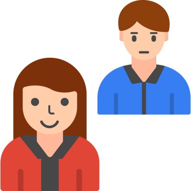 Avatar çift insan simgesi