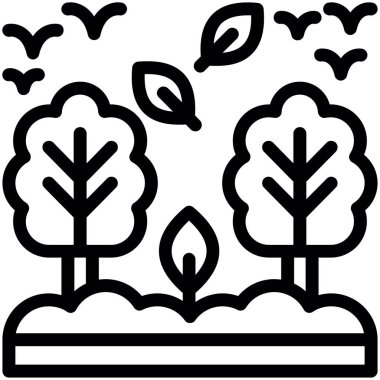 bitki bahçesi simgesi