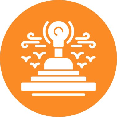 lamba ikonu vektör illüstrasyonu