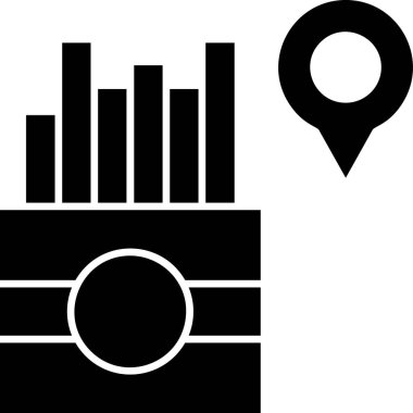 harita konumu simgesi katı biçimi