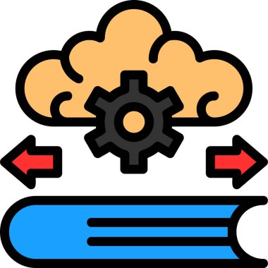 bulut hesaplama ağı simgesi