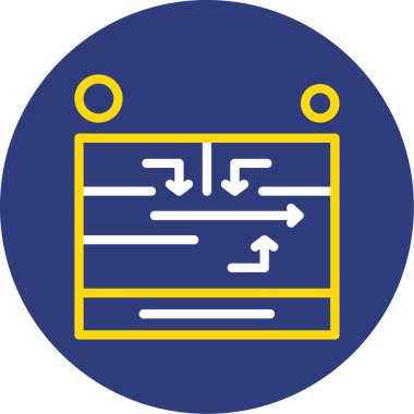 Tarayıcı. Web simgesi basit tasarım