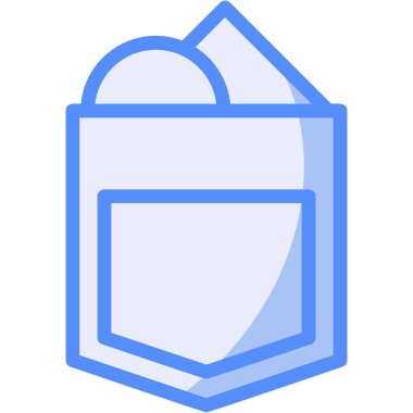 Hediye. Web simgesi basit illüstrasyon