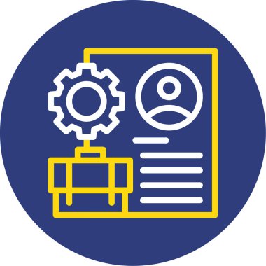 Vektör ayarı Simge illüstrasyonu