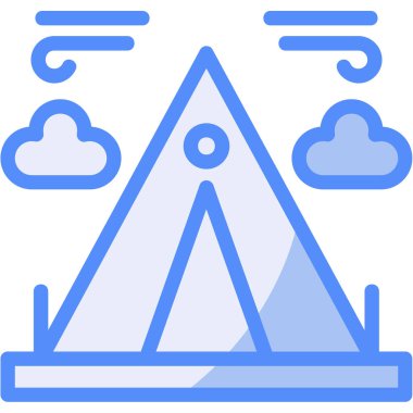 Bulut hava tahmini simgesi - özet biçimi