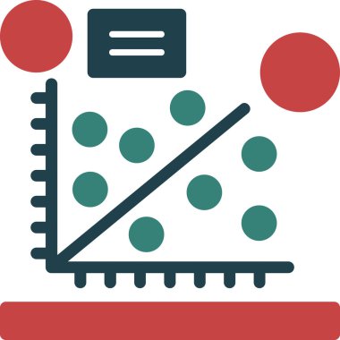 Modern bir simgenin vektör illüstrasyonu