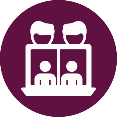 Ofisteki iş adamları.