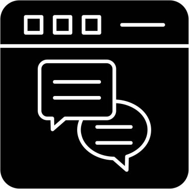 Sohbet yorum simgesi özet biçimi