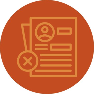 Modern bir simgenin vektör illüstrasyonu