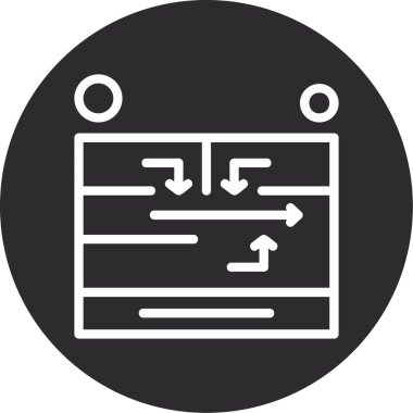 seo modern simgesinin vektör illüstrasyonu