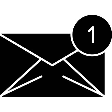 Posta simgesinin vektör illüstrasyonu