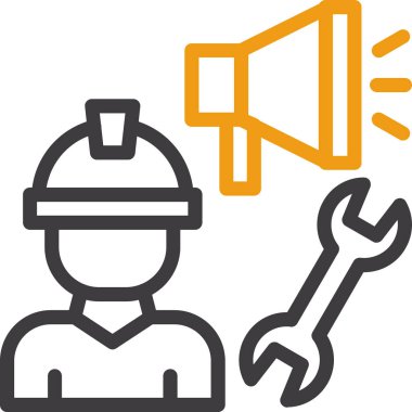 İnşaat işçisi simgesini Oluşturucu