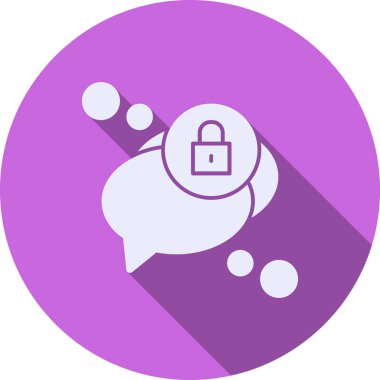 ikon vektör illüstrasyonunu kilitle