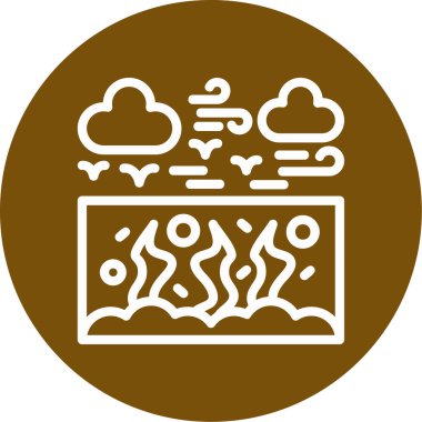 Tasarımınız için bir arkaplanın vektör illüstrasyonu